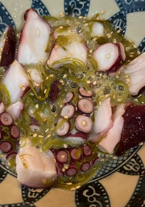 たこわさめかぶ-レシピのメイン写真