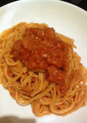 トマトとにんにくのパスタ-レシピのメイン写真
