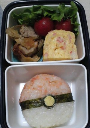 モンスターボール弁当-レシピのメイン写真