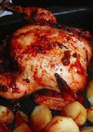 簡単なのにゴージャズ★鶏の丸焼き-レシピのメイン写真