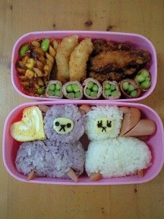 キャラ弁★アルパカさんのおにぎり★-レシピのメイン写真