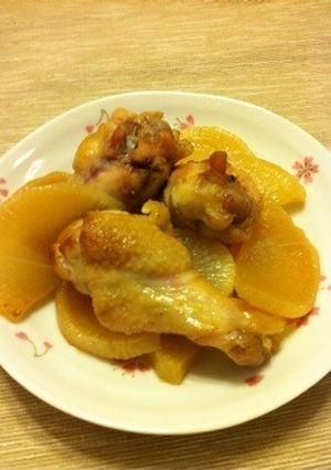 手羽先と大根のやわらか甘煮-レシピのメイン写真