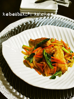 旬の魚と野菜でカルピオーネ風-レシピのメイン写真