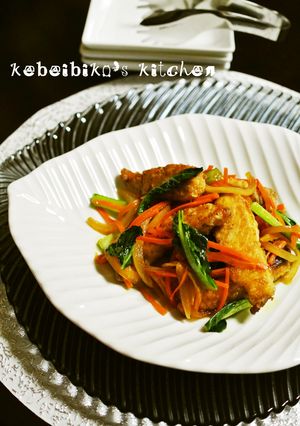 旬の魚と野菜でカルピオーネ風-レシピのメイン写真