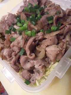 塩麹さんの豚しょうが焼き弁当-レシピのメイン写真
