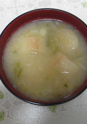 大根おろし入り味噌汁-レシピのメイン写真