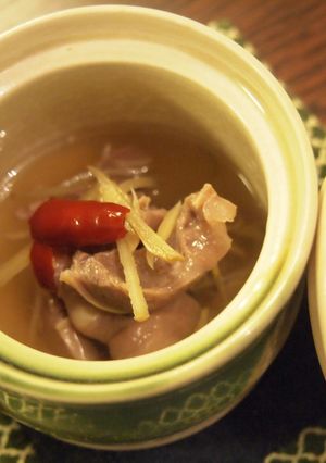砂肝の塩煮・生姜風味-レシピのメイン写真