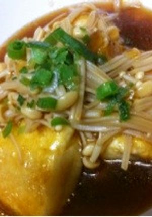 超簡単☆なめ茸風揚げ出し豆腐☆-レシピのメイン写真