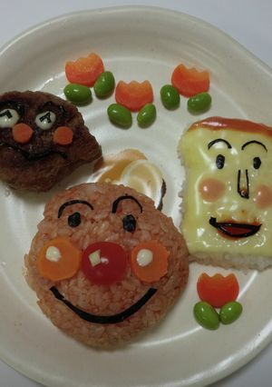 ２才☆誕生日アンパンマン-レシピのメイン写真