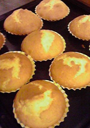 メイプルジャムのカップケーキ-レシピのメイン写真