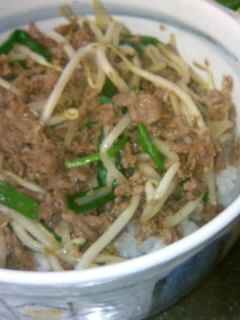 息子飯!!『 焼肉丼 』-レシピのメイン写真