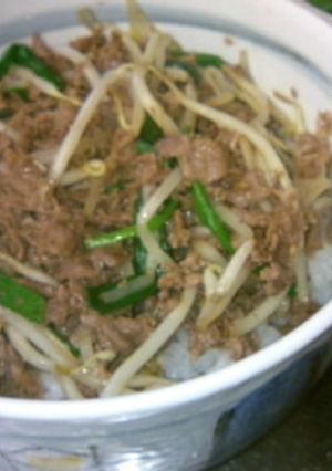 息子飯！！『 焼肉丼 』-レシピのメイン写真