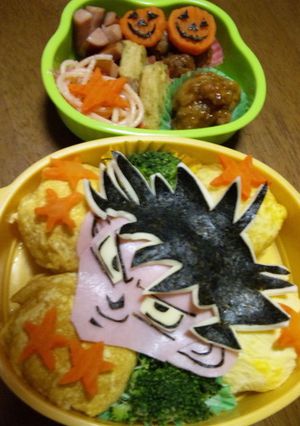 ドラゴンボール弁当☆遠足キャラ弁-レシピのメイン写真