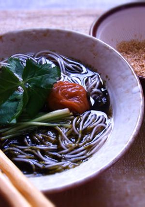 ゴマたっぷり♪海苔にゅうめん♪-レシピのメイン写真