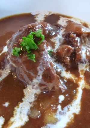 圧力鍋で作るビーフシチュー-レシピのメイン写真
