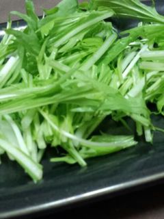 水菜シャキシャキ保存法-レシピのメイン写真