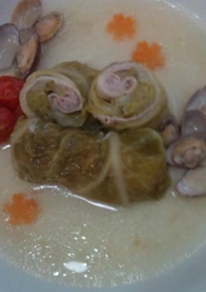 豚バラdeロールキャベツ-レシピのメイン写真