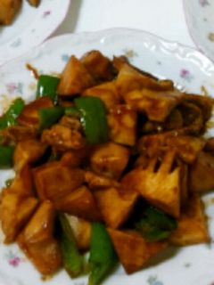 簡単☆筍の肉味噌いため-レシピのメイン写真