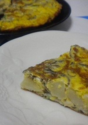 塩麹で味つけ！もずく入りオムレツ-レシピのメイン写真