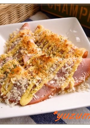 トースターで♪さつま芋のハムカツ風-レシピのメイン写真