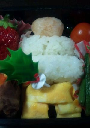 幼稚園弁当！お正月に！あけおめー-レシピのメイン写真