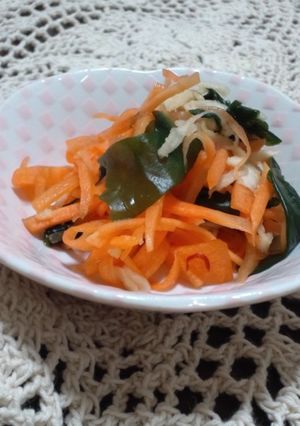 ☆減塩！にんじんの中華和え☆-レシピのメイン写真