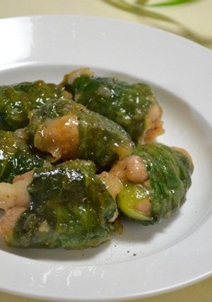 ツルンとおいしい青梗菜の豚肉ロール☆-レシピのメイン写真