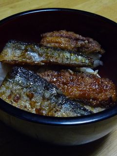 絶品★さんまの蒲焼ごはん-レシピのメイン写真