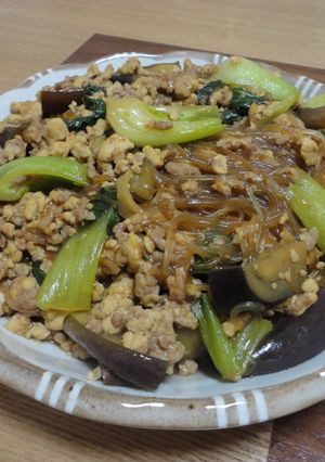 ❤麻婆なす春雨豆腐❤-レシピのメイン写真