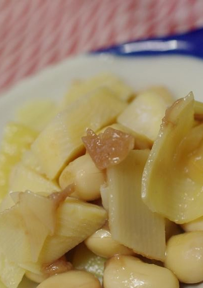 筍と大豆の梅和え-レシピのメイン写真