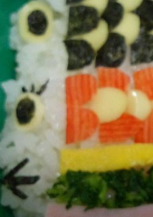 こいのぼり弁当-レシピのメイン写真