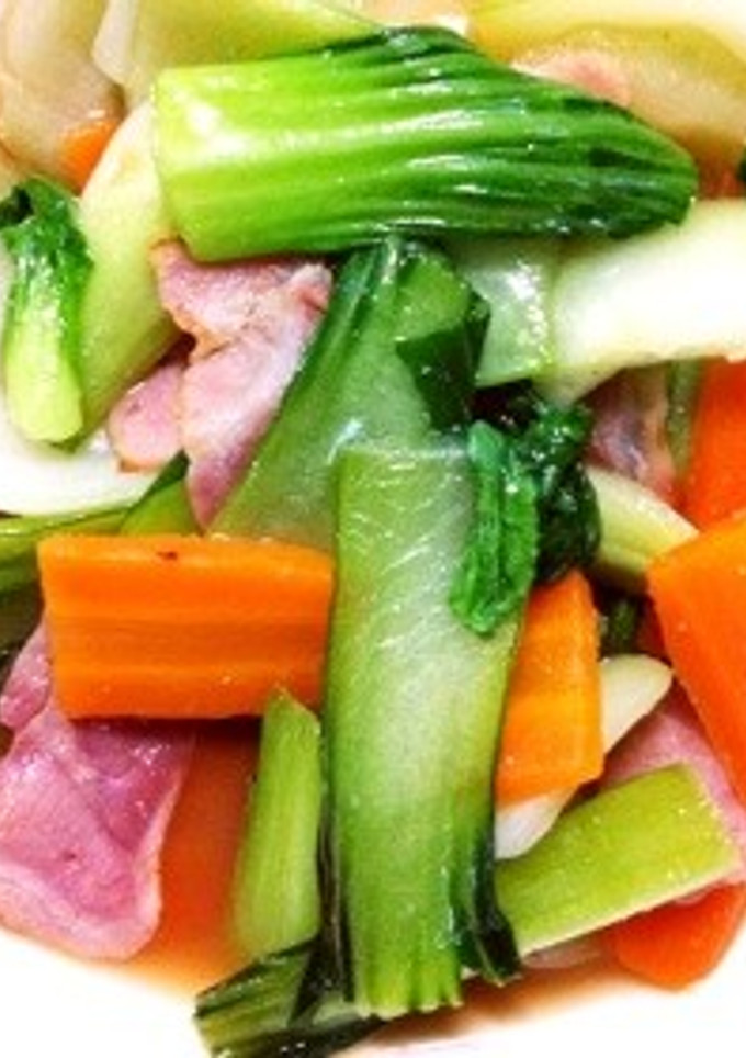 簡単☆ちんげん菜の中華炒め＊お弁当にも-レシピのメイン写真