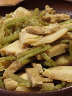 タケノコとフキの煮物-レシピのメイン写真