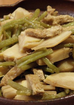 タケノコとフキの煮物-レシピのメイン写真