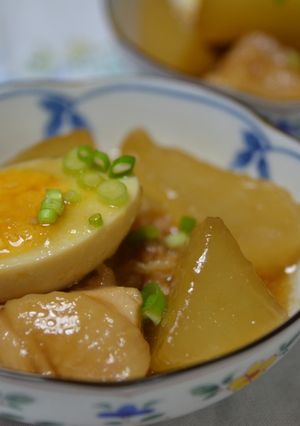 鶏と大根と卵のとろとろ～煮。-レシピのメイン写真