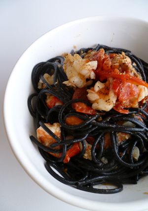 フレッシュトマトと海老のパスタ-レシピのメイン写真