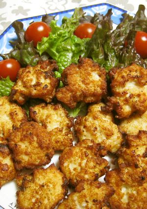 鶏むね肉で簡単✿ねぎ塩チキンナゲット✿-レシピのメイン写真