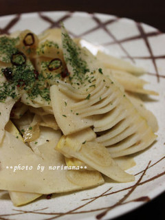 たけのこのペペロンチーノ♪-レシピのメイン写真