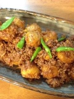 揚げじゃがいものそぼろ煮-レシピのメイン写真