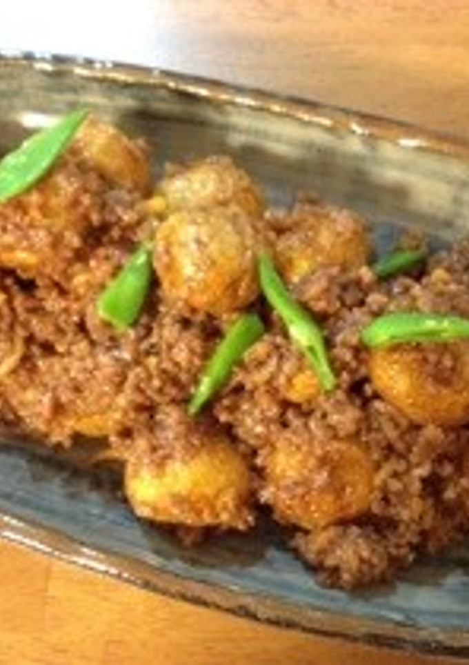 揚げじゃがいものそぼろ煮-レシピのメイン写真