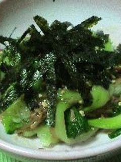 青梗菜となめたけの和え物-レシピのメイン写真