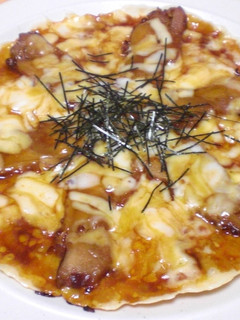 鳥蒲焼きピッツァ-レシピのメイン写真