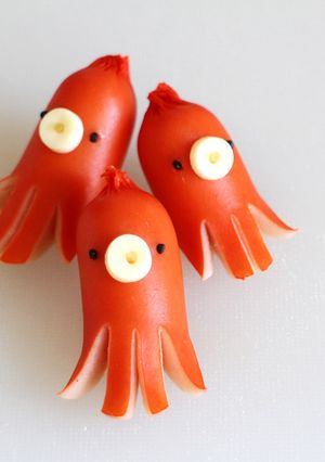キャラ弁に＊タコさんウインナー-レシピのメイン写真