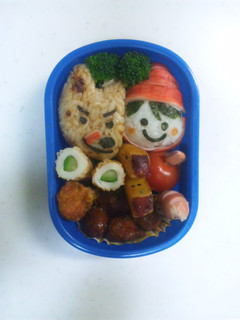 ［キャラ弁］ 赤ずきんちゃん♪-レシピのメイン写真