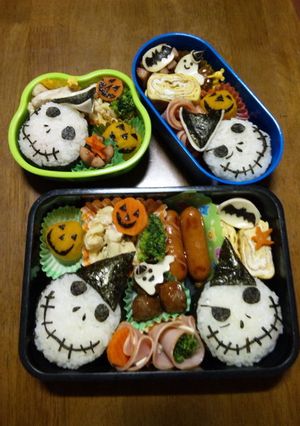 ハロウィン弁当☆ナイトメア♪-レシピのメイン写真