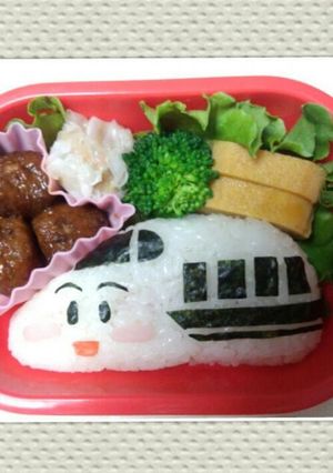 しんかんせん700系ver♡簡単キャラ弁-レシピのメイン写真