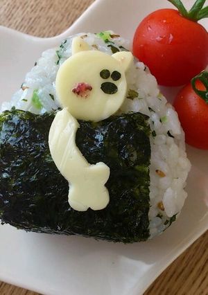 キャラ弁☆ネコちゃんおにぎり-レシピのメイン写真