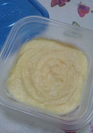 レンジで＊甘さひかえめカスタードクリーム-レシピのメイン写真