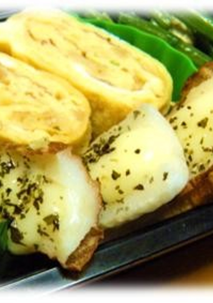 簡単☆ちくわのマヨ焼き～バジル風味～-レシピのメイン写真