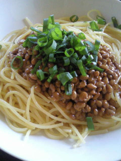 簡単激ウマ!納豆パスタ-レシピのメイン写真
